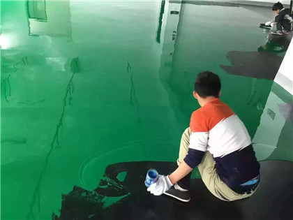 原阳下面给你一份环氧地坪漆施工的完整流程